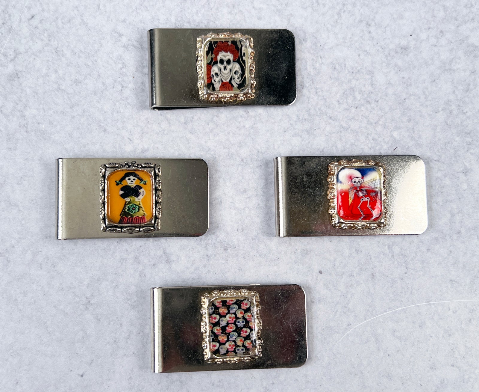 Dia de los Muertos Money Clip
