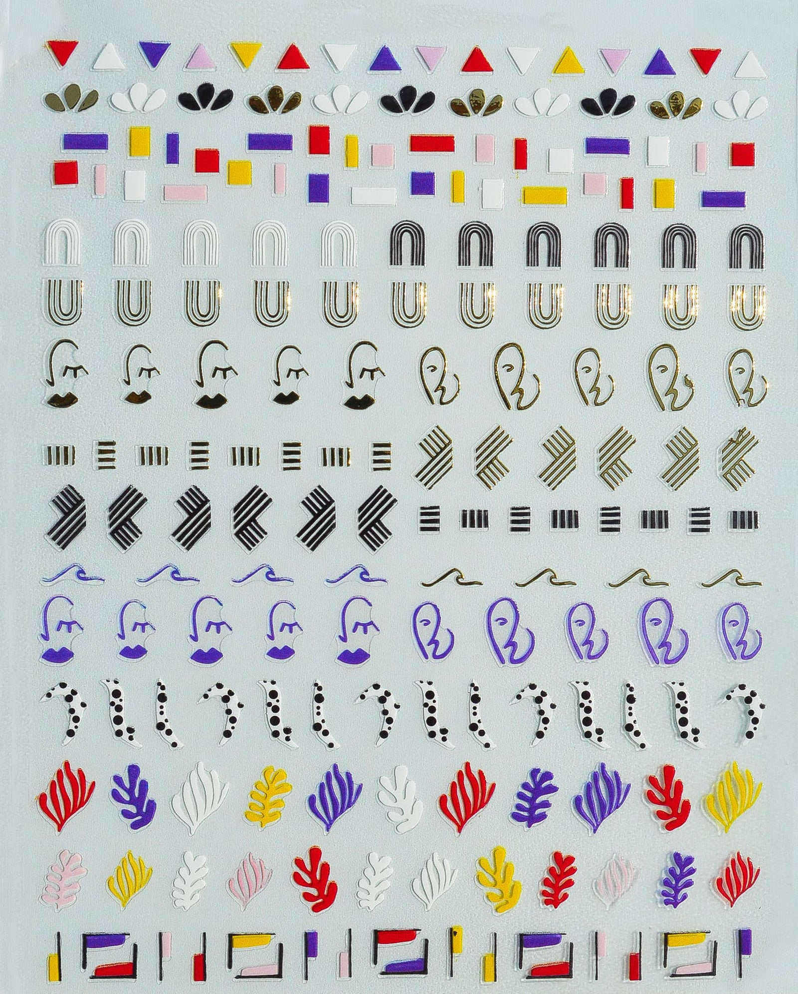 Deco Miami Nail Art Stickers ART THERAPY