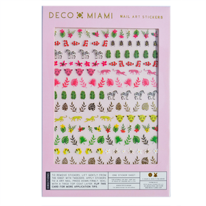 Deco Miami Nail Art Stickers TROPIQUE