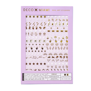 Deco Miami Nail Art Stickers Zodiac