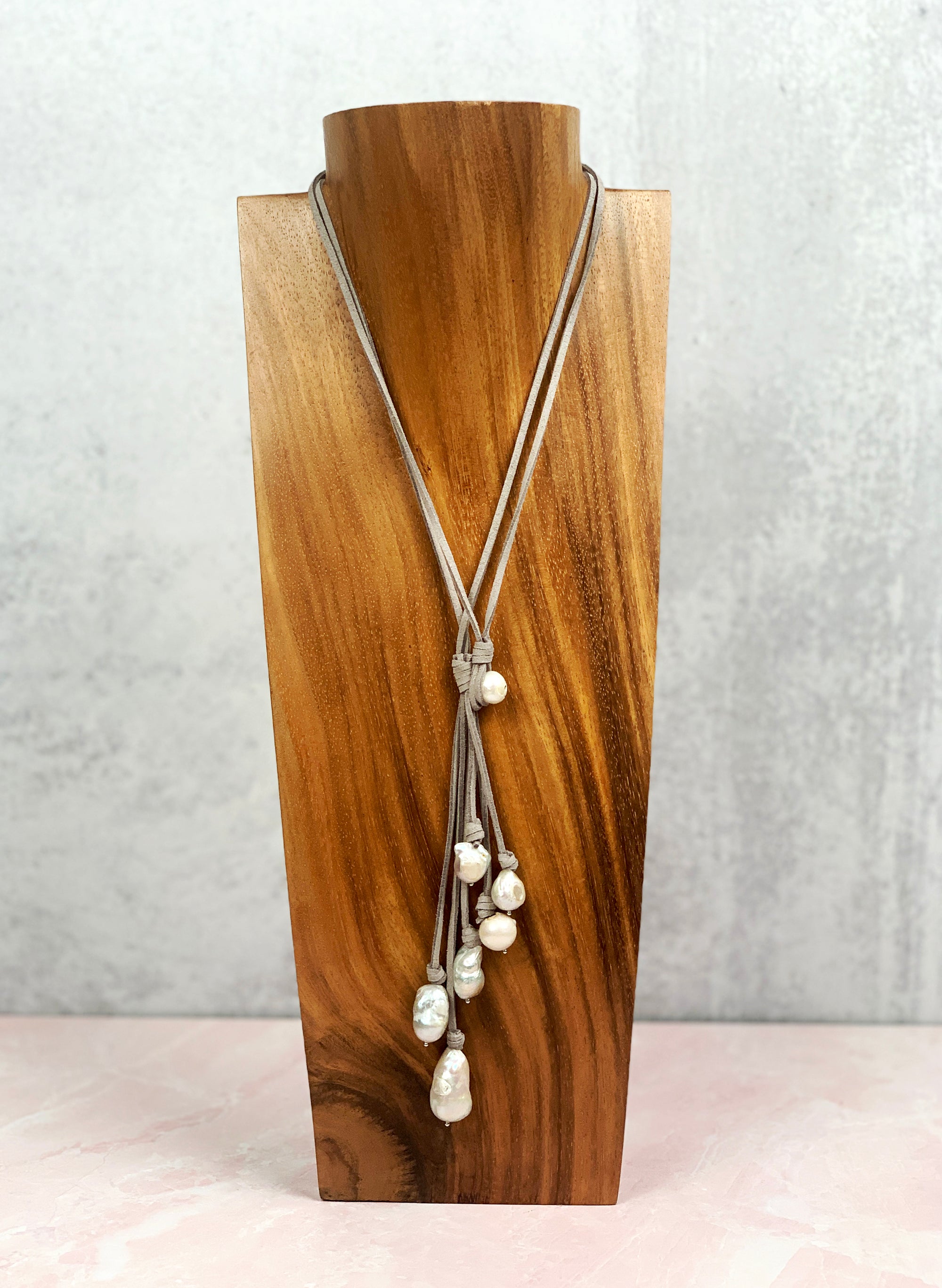 Passing Clouds Baroque Pearl Necklace