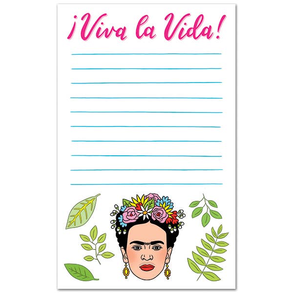 Frida Kahlo 'Viva la Vida' Notepad
