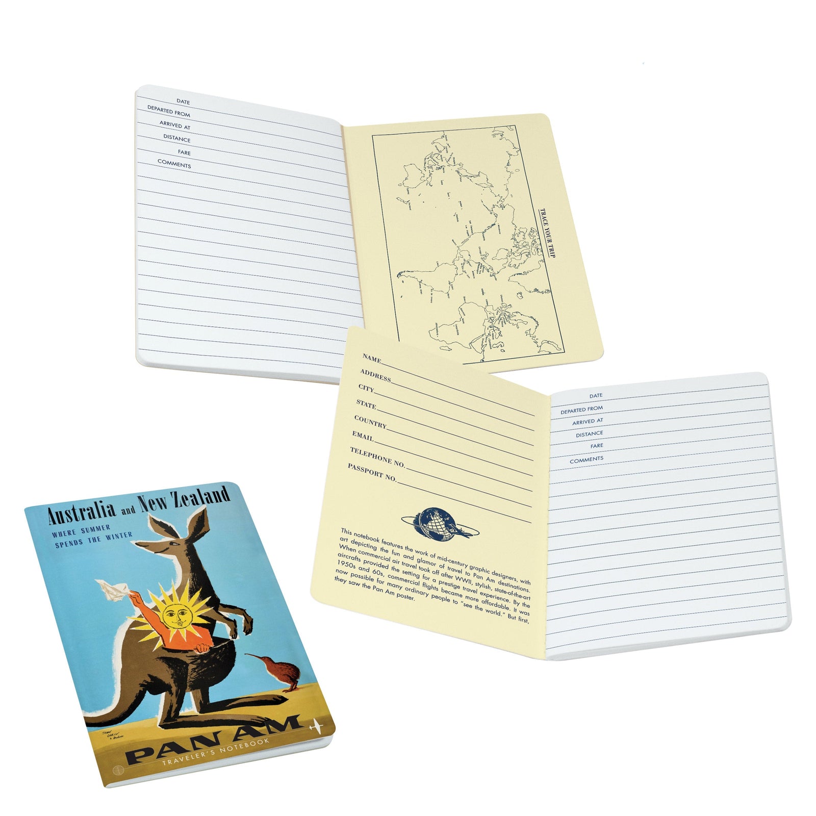 Pan Am Australia/New Zealand Notebook