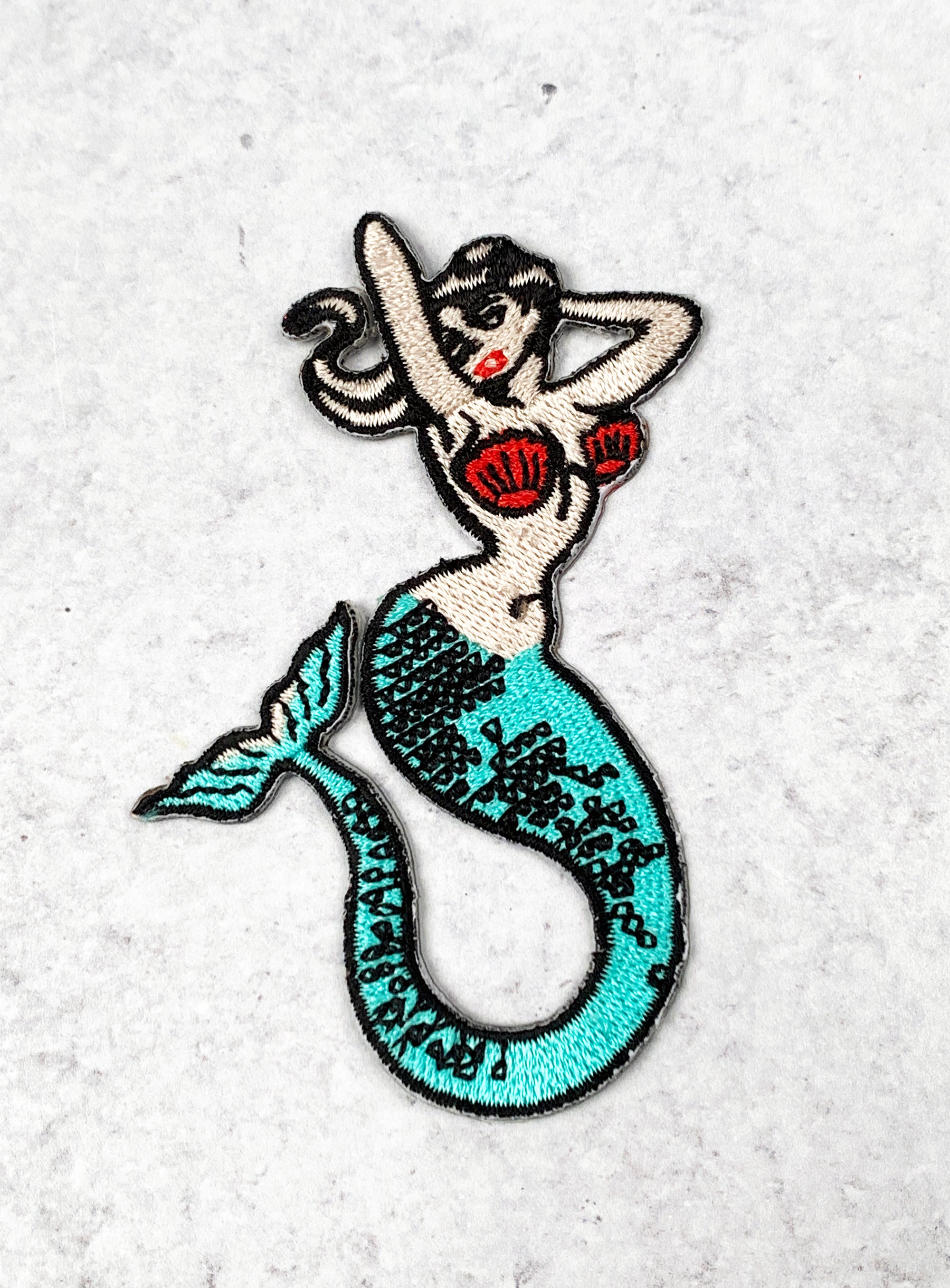 Mermaid Embroidered Patch