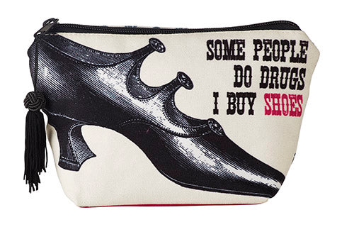 Victorian Women's Shoe Zipper Pouch