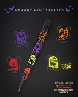 Retro 51 Tornado Limited Edition USPS Spooky Silhouettes Rollerball Pen