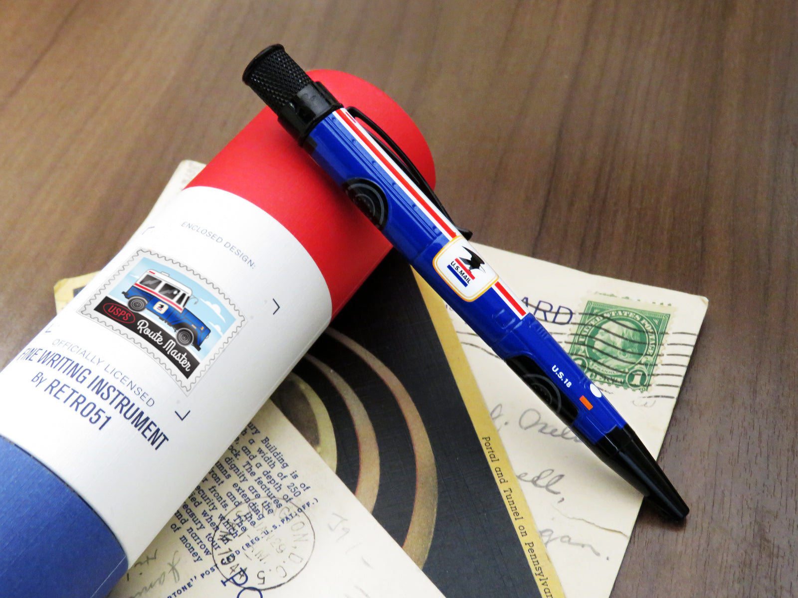 Retro 51 Tornado USPS Route Master Rollerball Pen