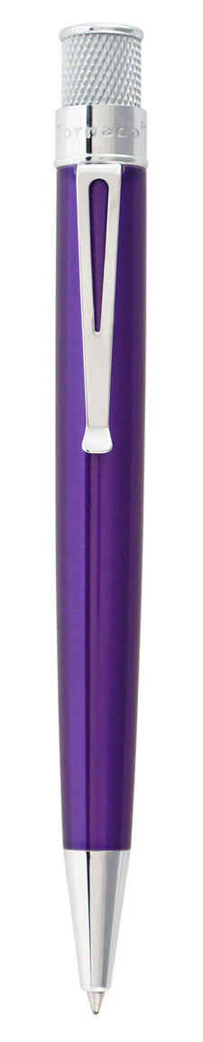 Retro 51 Tornado Rollerball Pen - Purple Lacquer