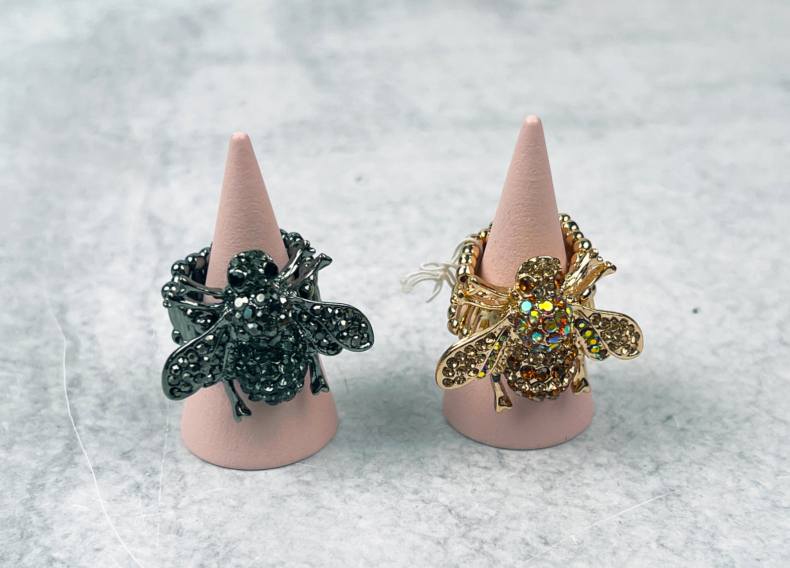 Bumblebee Rhinestone Ring