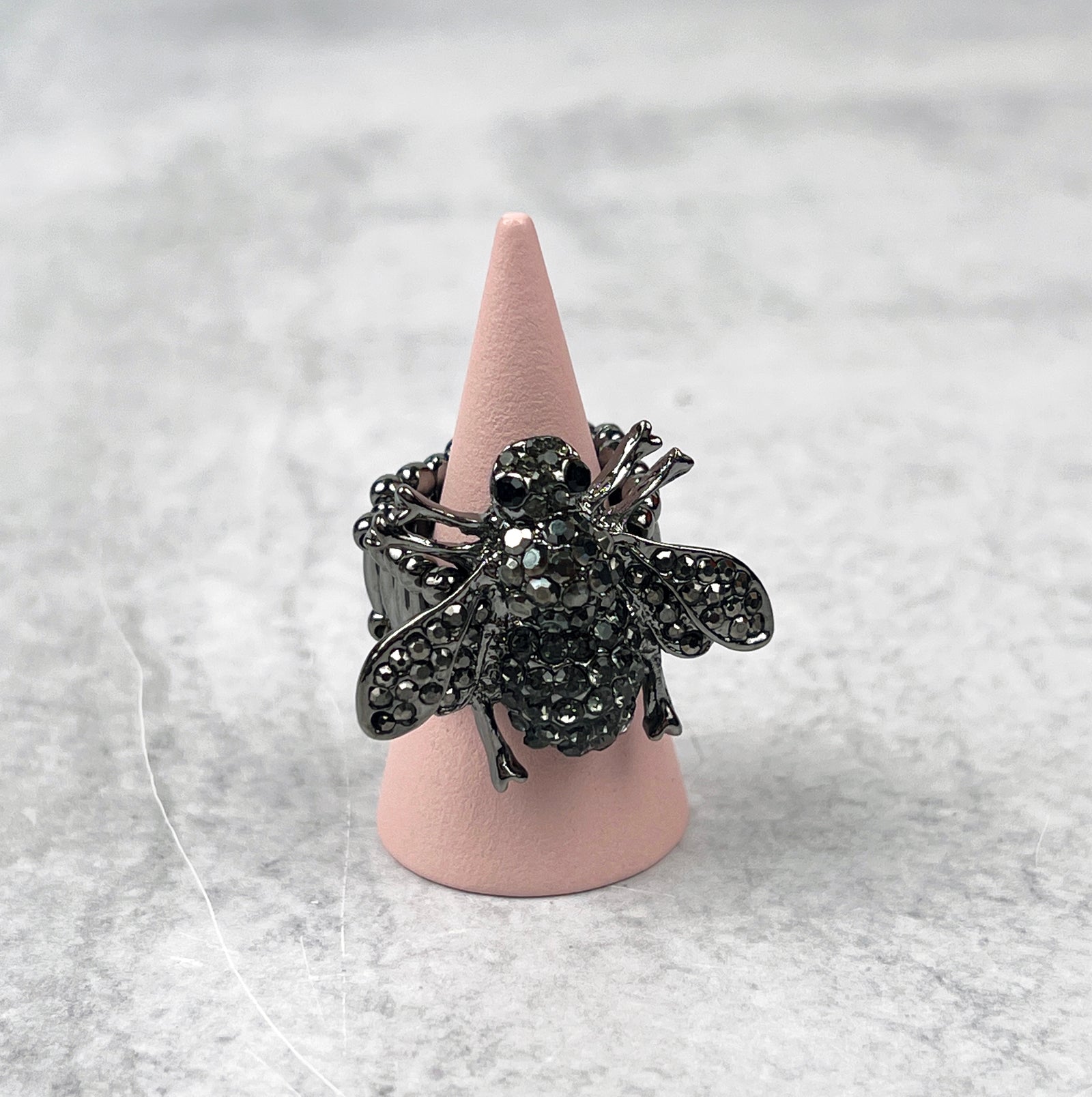 Bumblebee Rhinestone Ring