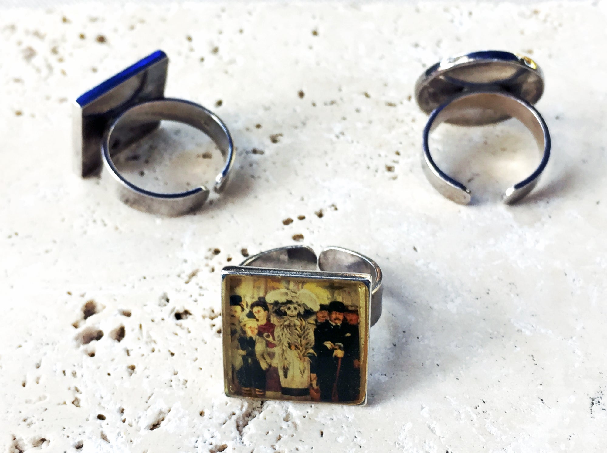 Diego Rivera's 'Alameda Plaza' Sterling Ring