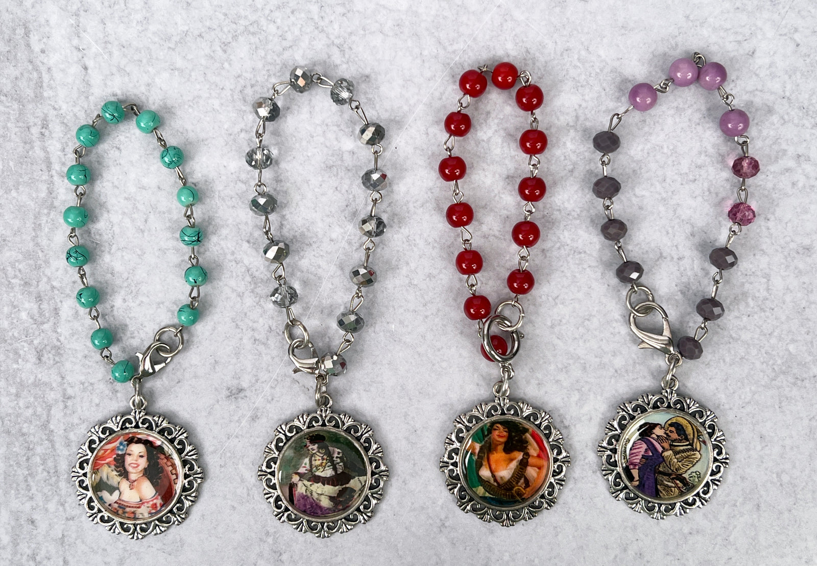 Mexican Folk Art Beaded Bracelet