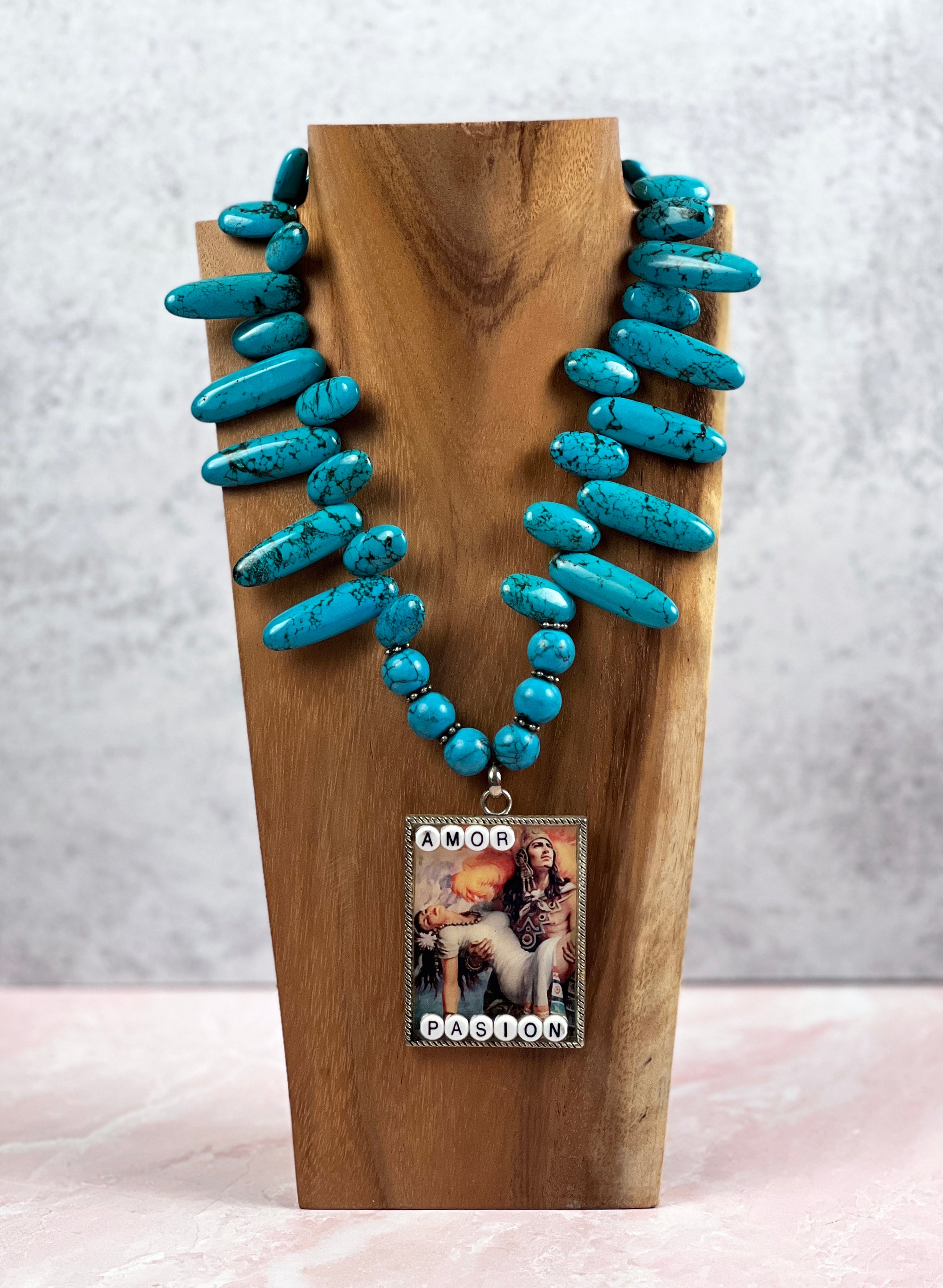 Love and Passion Turquoise Necklace