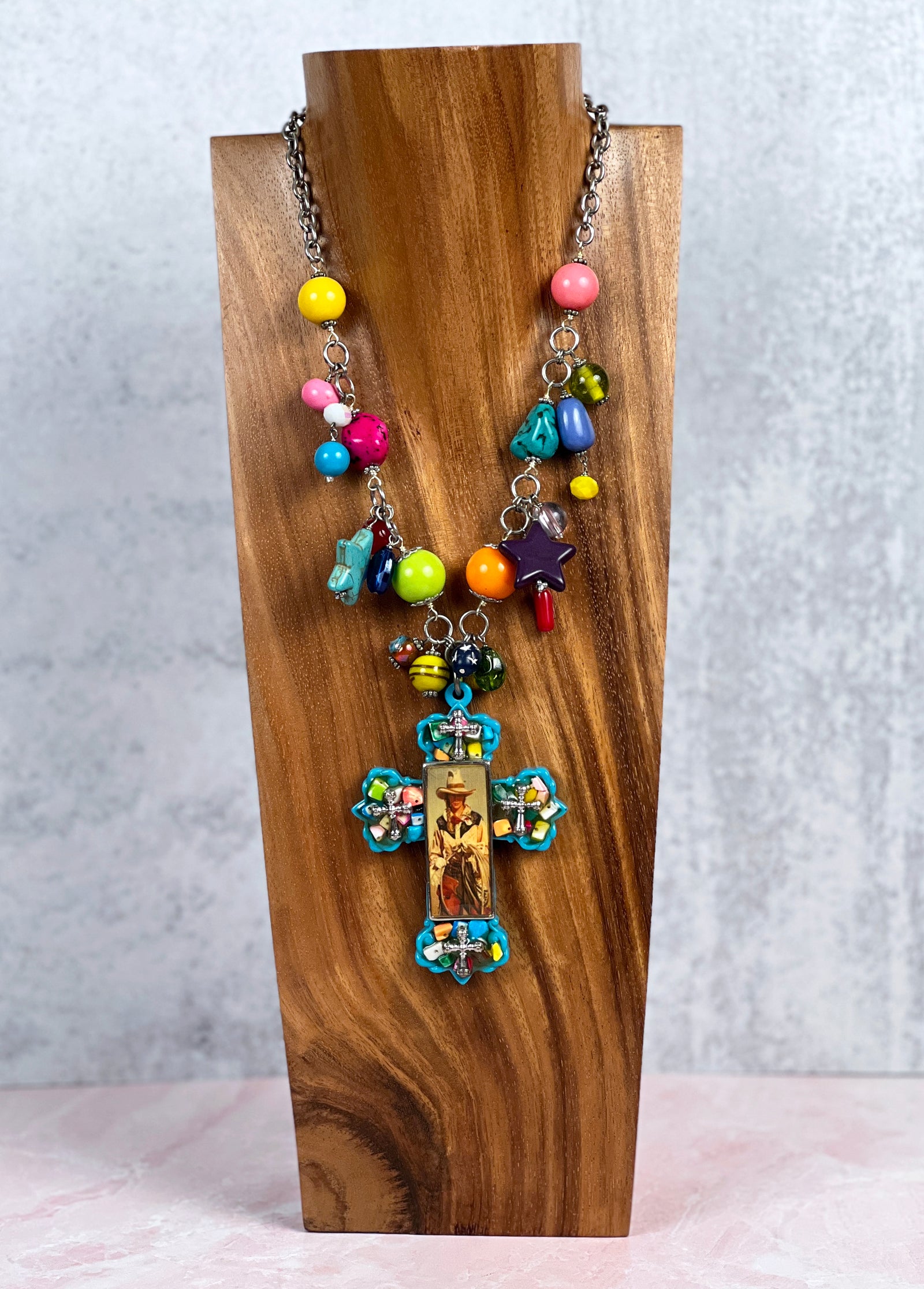 Cowgirl Charm Cross Necklace