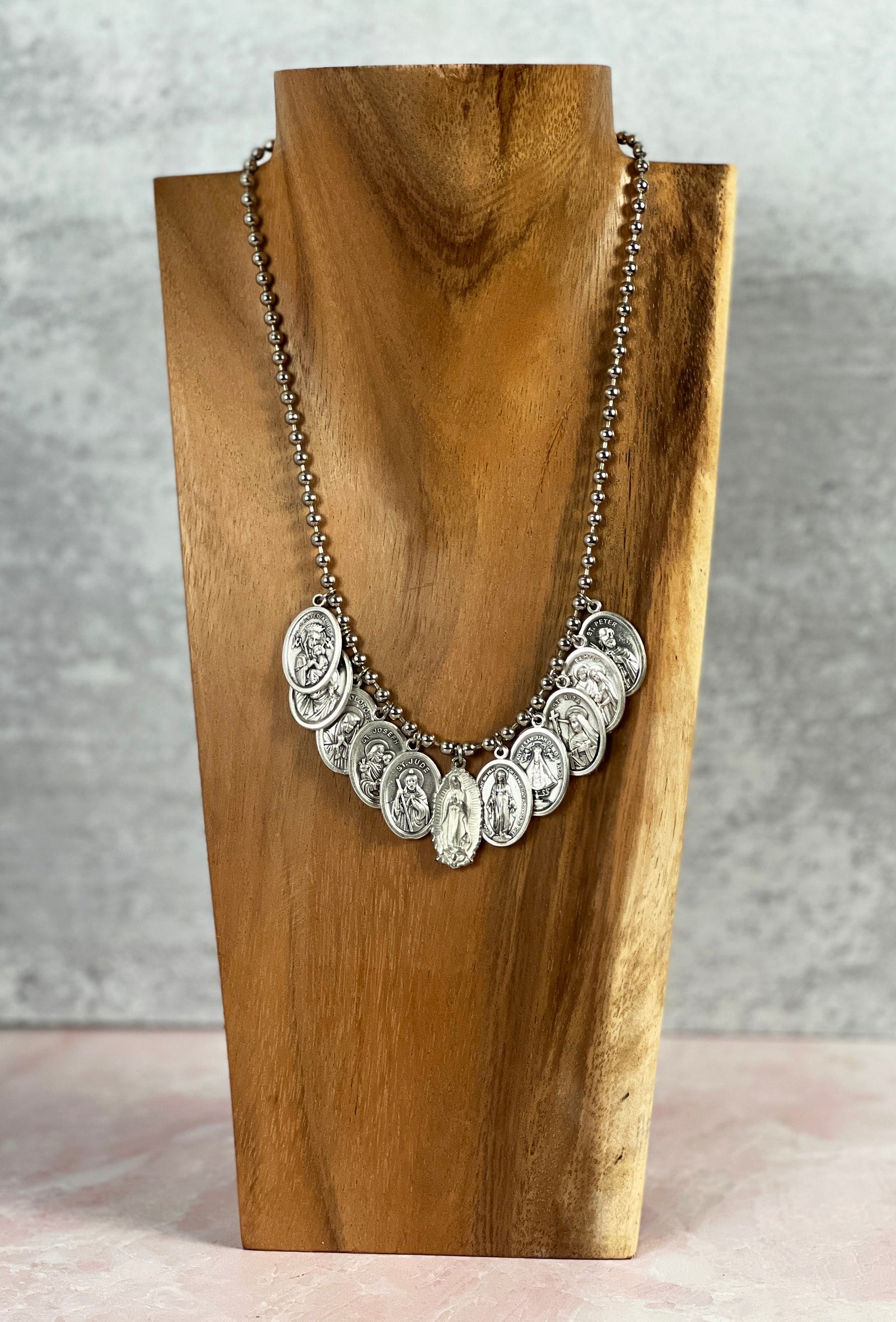 Santito Medals Necklace - medium