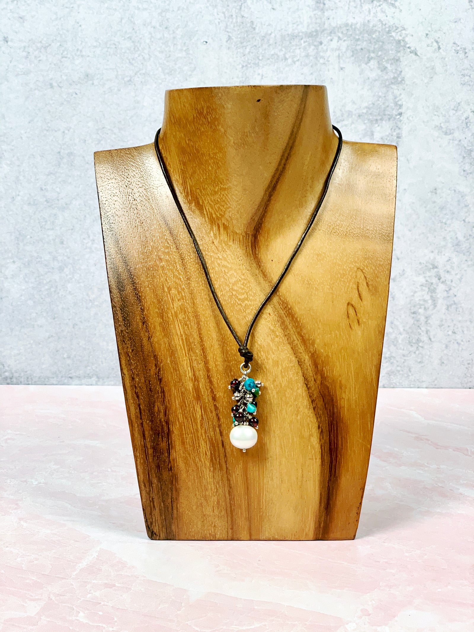 Ensemble Leather Necklace