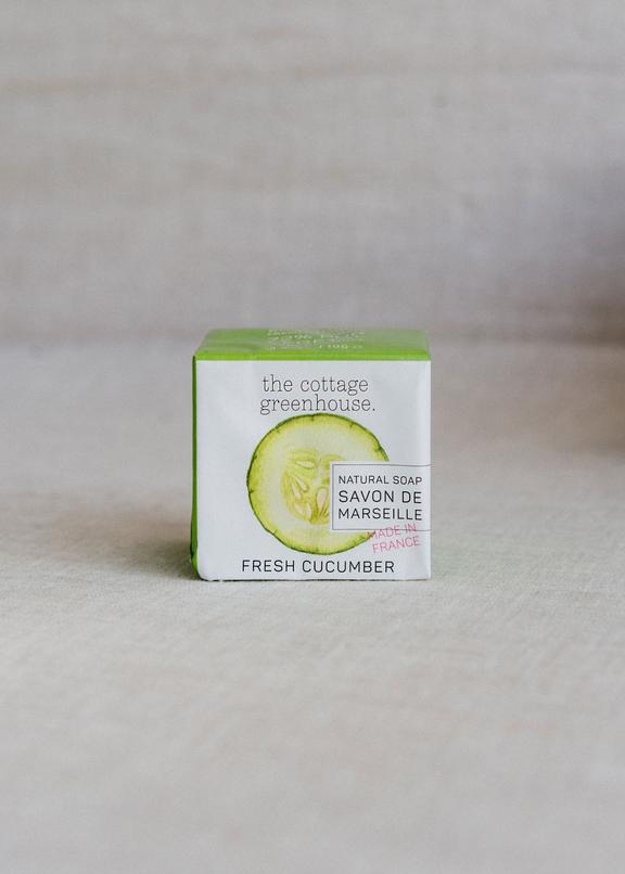 The Cottage Greenhouse Cucumber French Soap