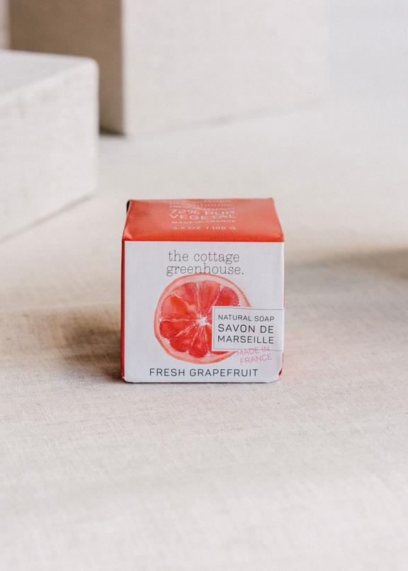 The Cottage Greenhouse Fresh Grapefruit French Soap