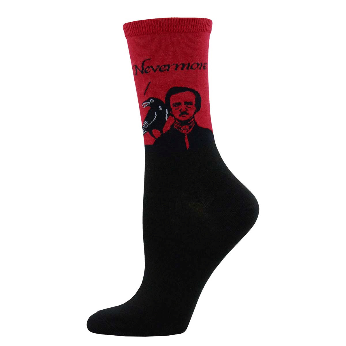 Edgar Allan Poe 'Nevermore' Women's Socks