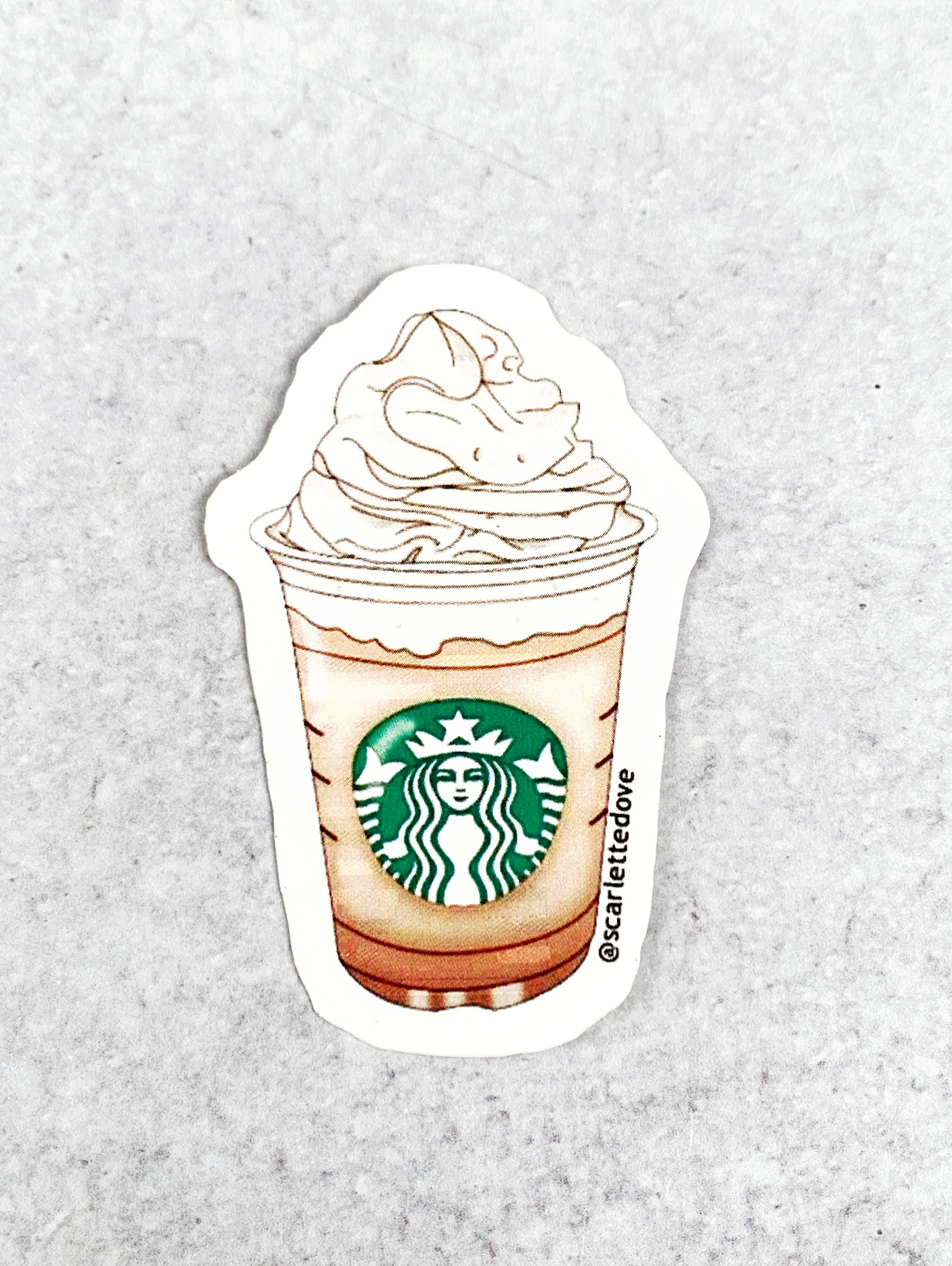 Starbucks Coffee Cup Of Coffee Sticker - Starbucks Coffee Cup Of