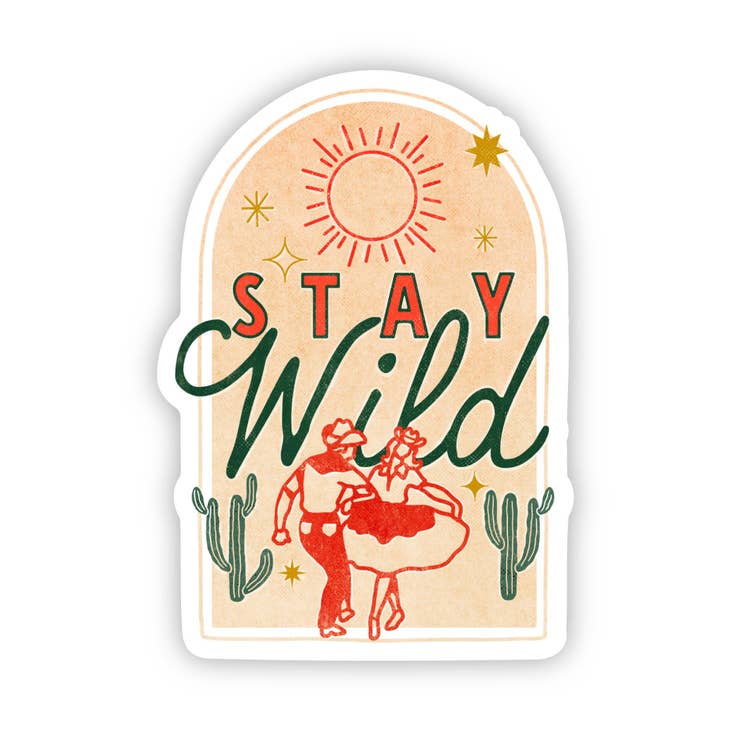 Stay Wild Sticker - Scarlette Dove