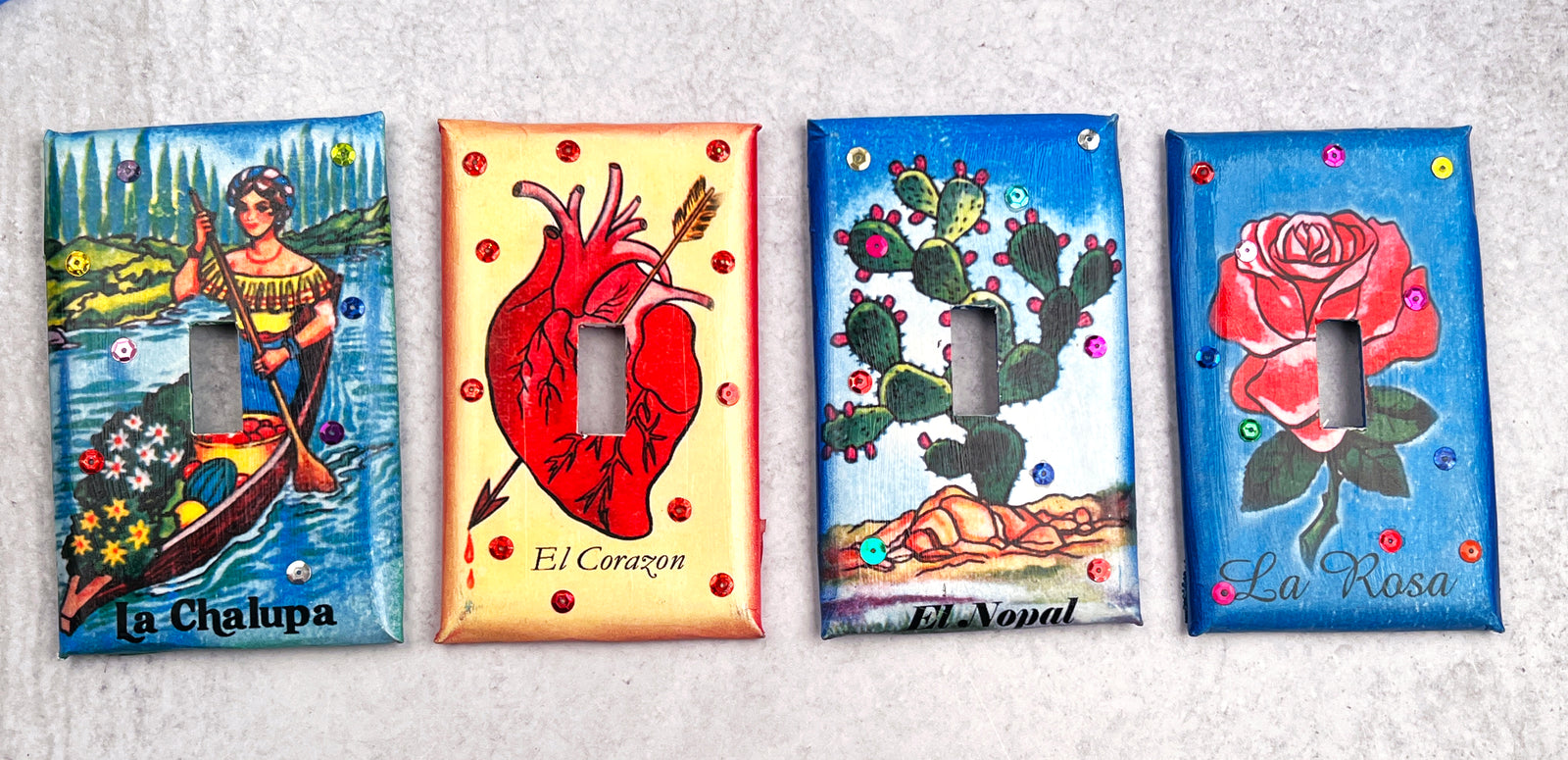 La Loteria Light Switch Plate