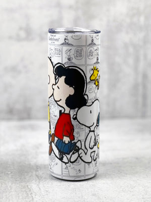 The Peanuts Comic Strip Stainless Steel Insulated Tumbler