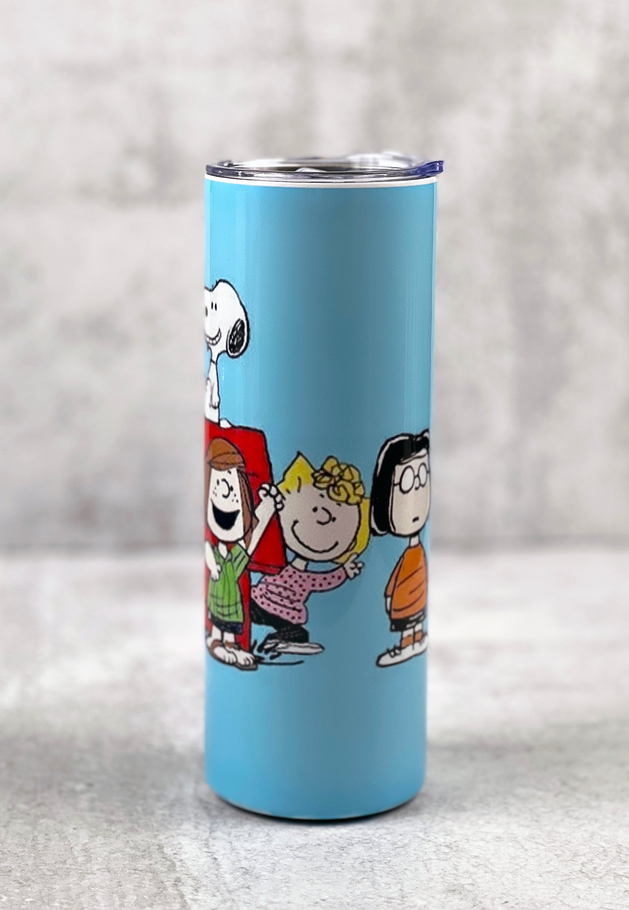 Snoopy and the Peanuts Gang Blue Insulated Tumbler - Scarlette Dove
