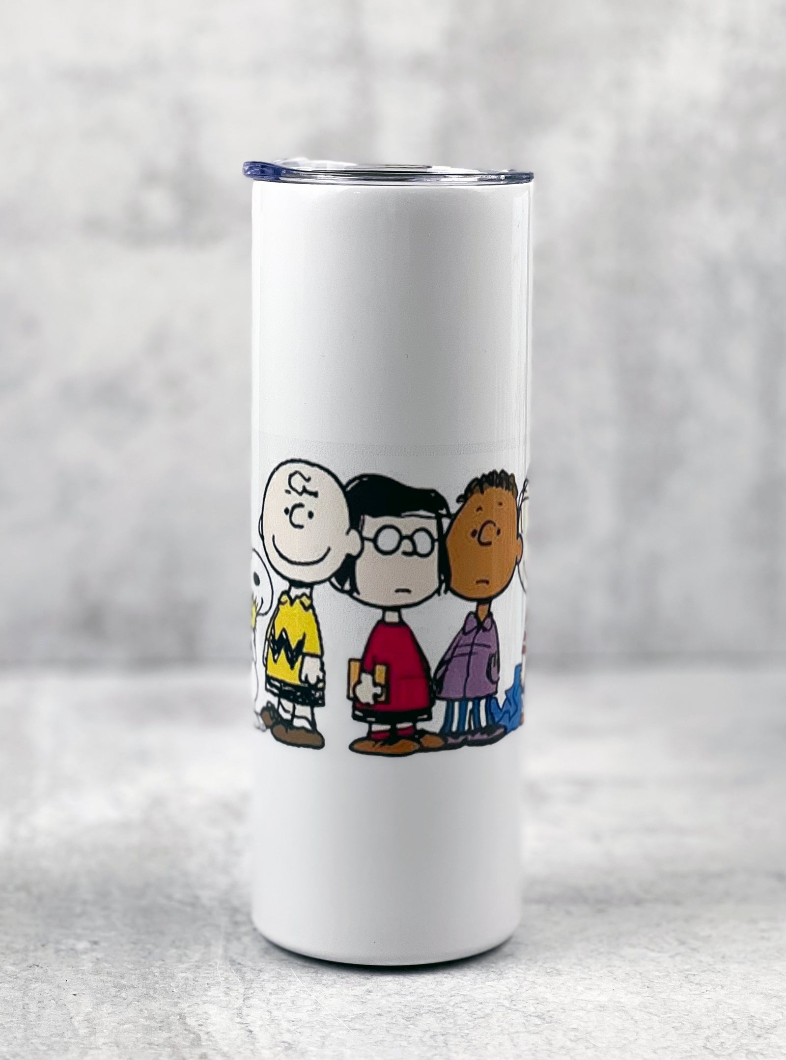 Snoopy and the Peanuts Gang White Insulated Tumbler