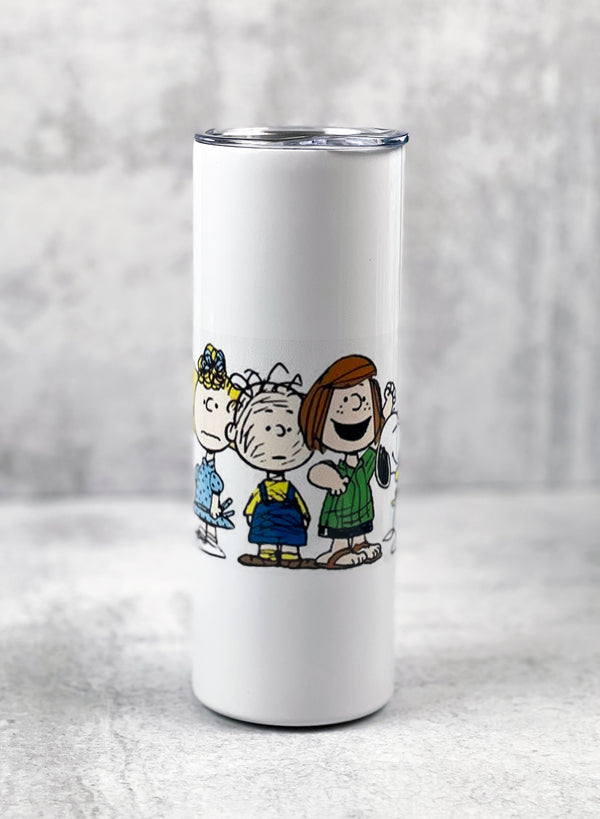 Snoopy and the Peanuts Gang Blue Insulated Tumbler - Scarlette Dove