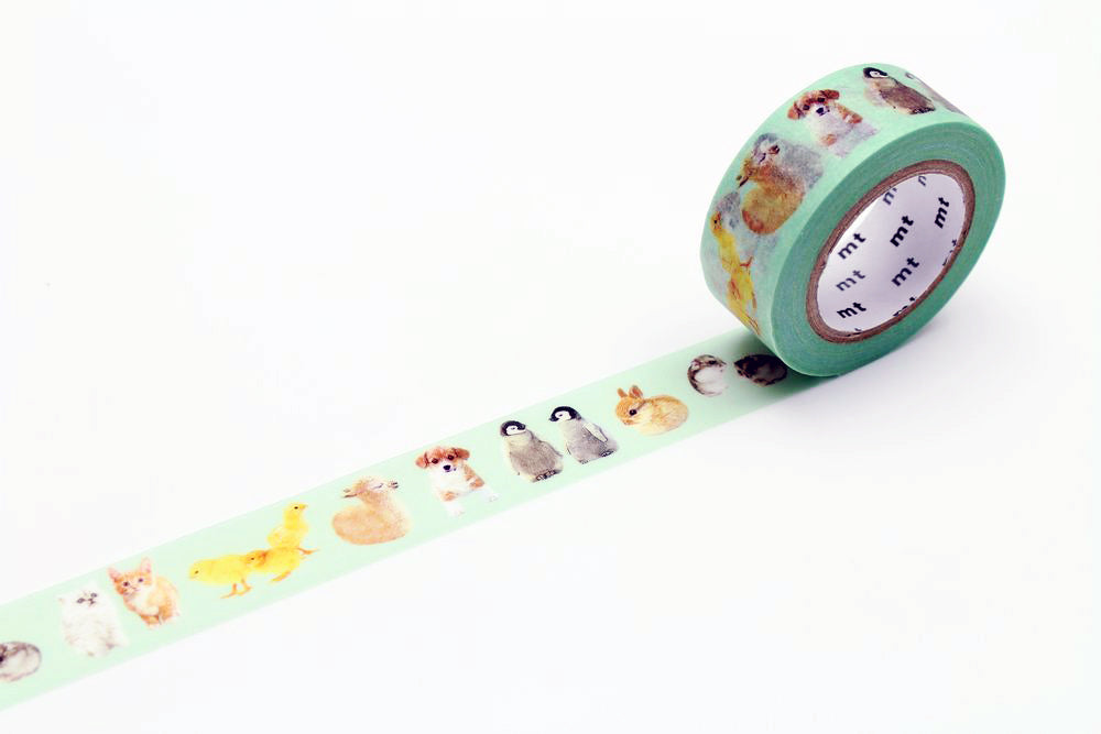 Cute Baby Animals MT Washi Tape