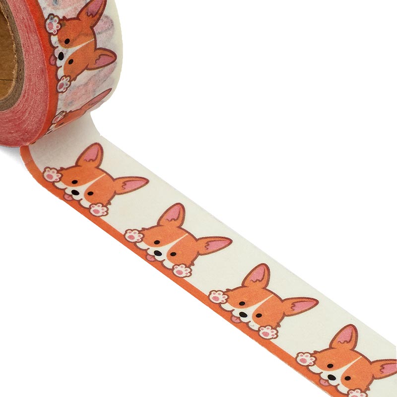 Corgi Puppies Washi Tape