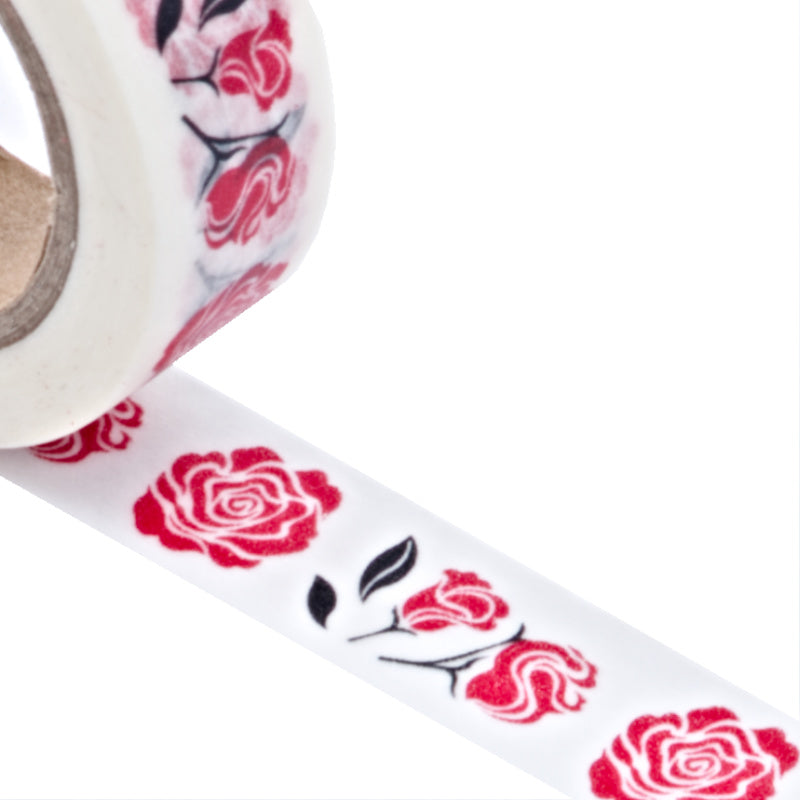 Red Roses Washi Tape