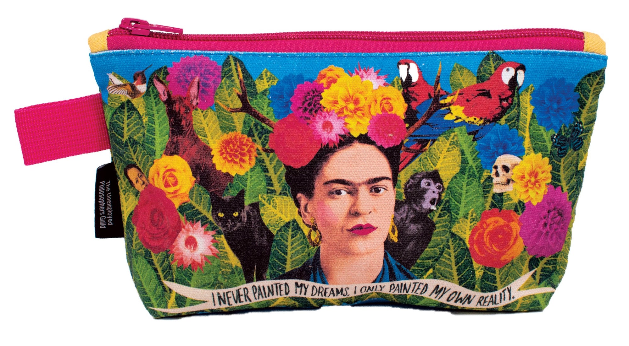Frida Kahlo Zipper Pouch