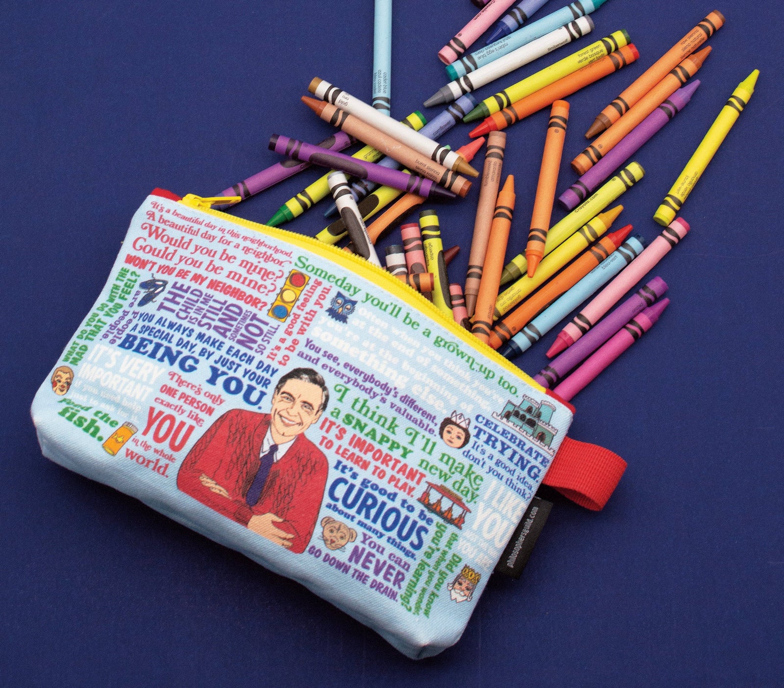 Mister Rogers Zipper Pouch