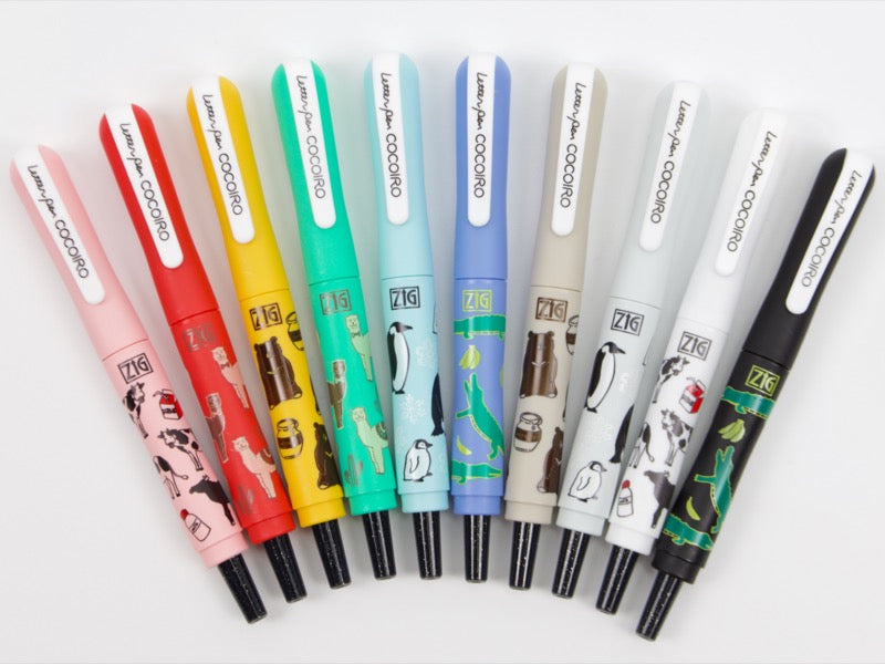 ZIG Cocoiro New Animals All in One Lettering Pen- Extra Fine