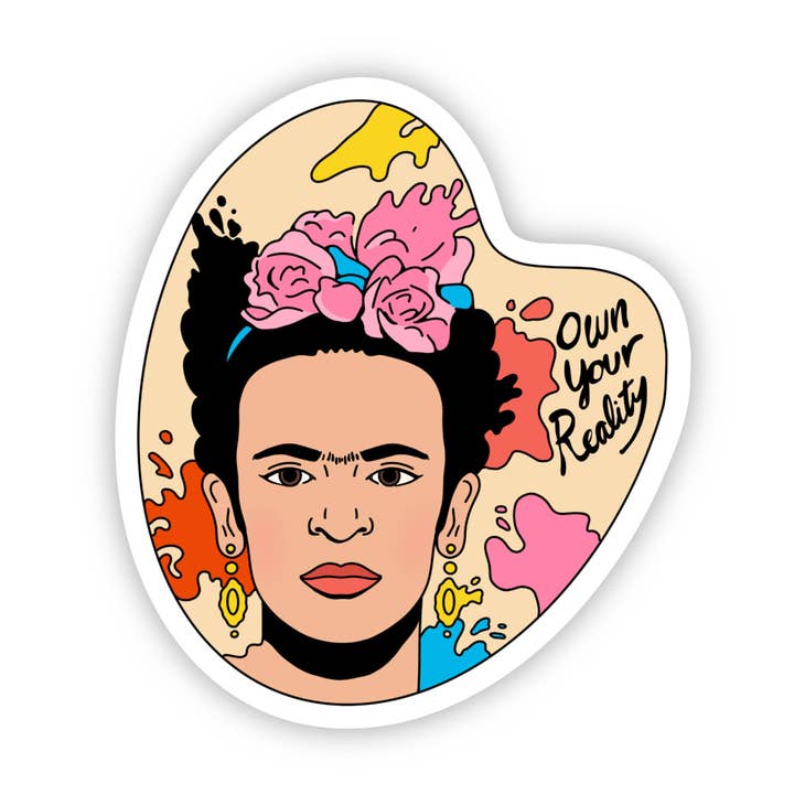Frida Kahlo Own Your Reality sticker