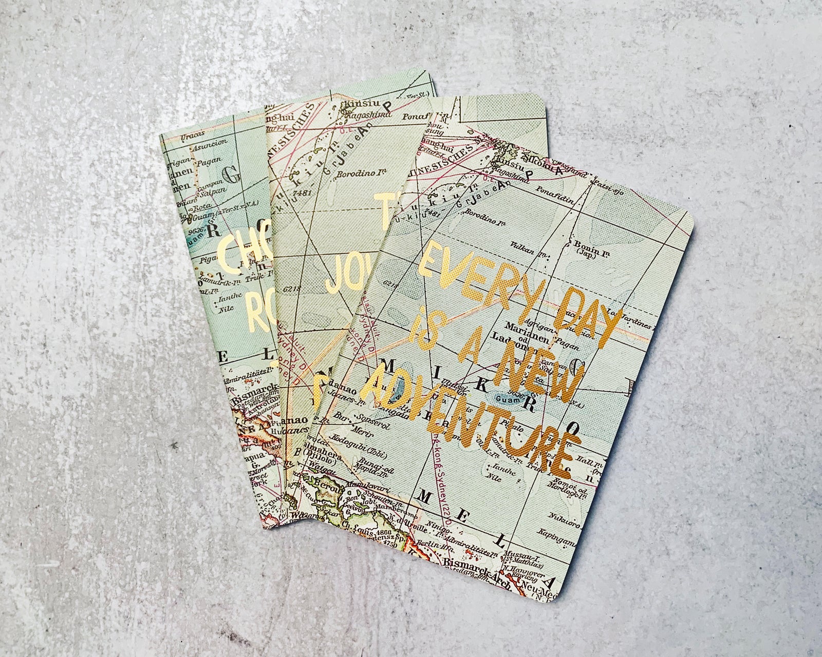 World Travel Map Inspirational Journal